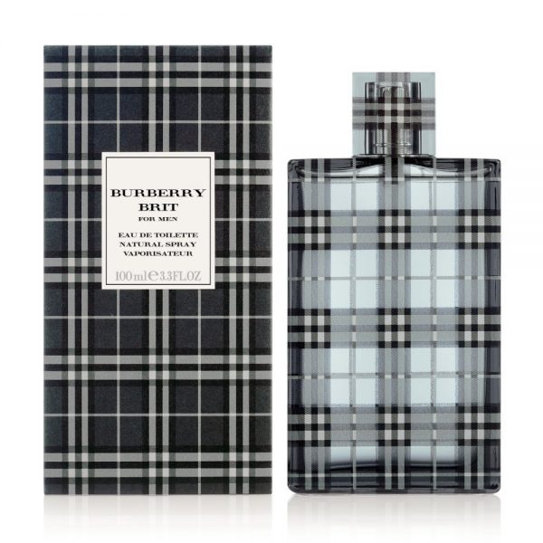 BURBERRYS BRIT(M)(Tester)EDT SP 100ml (CAP&BOX)